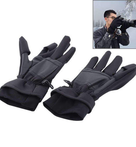 AMZER Outdoor Sports Wind-stopper Full Finger Winter Warm Photography